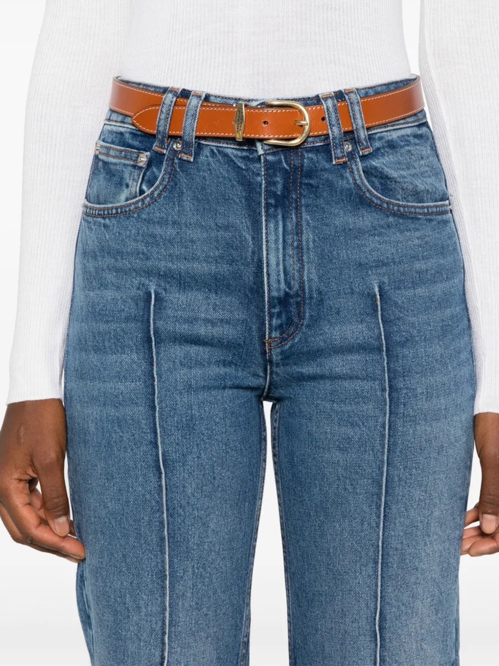 Maje Plouf High Rise Jeans - Picture 16 of 16